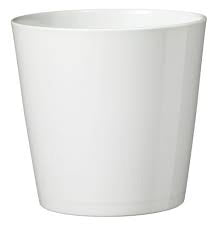 Milano White Pot - Plant Store