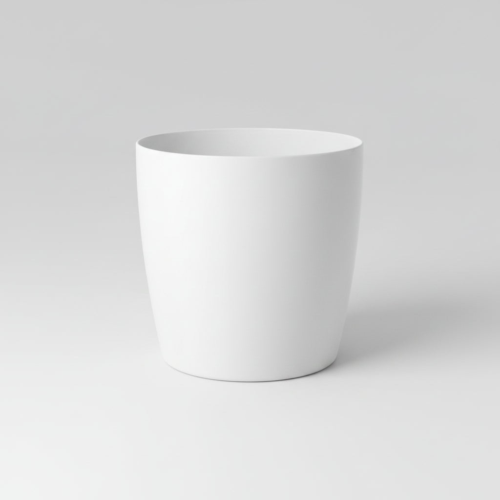 Milano White Pot - Plant Store