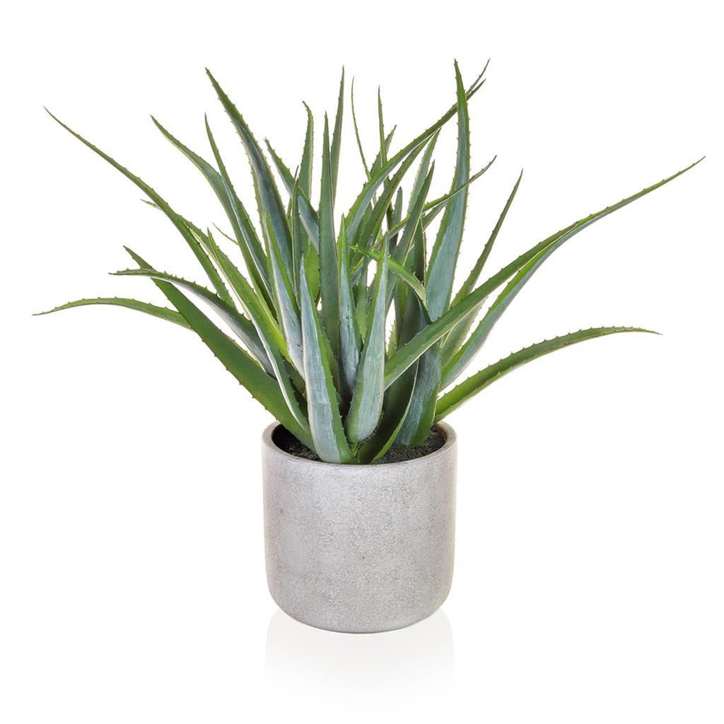 artificial aloe vera plant in pot Artificial Aloe Vera in Pot