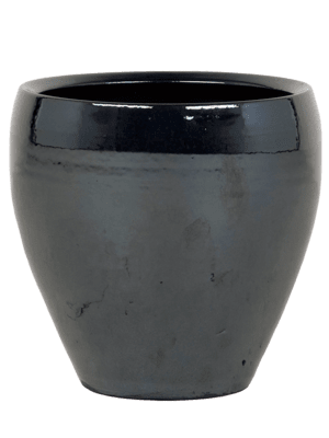 Amora Plant Container - Metal Blue