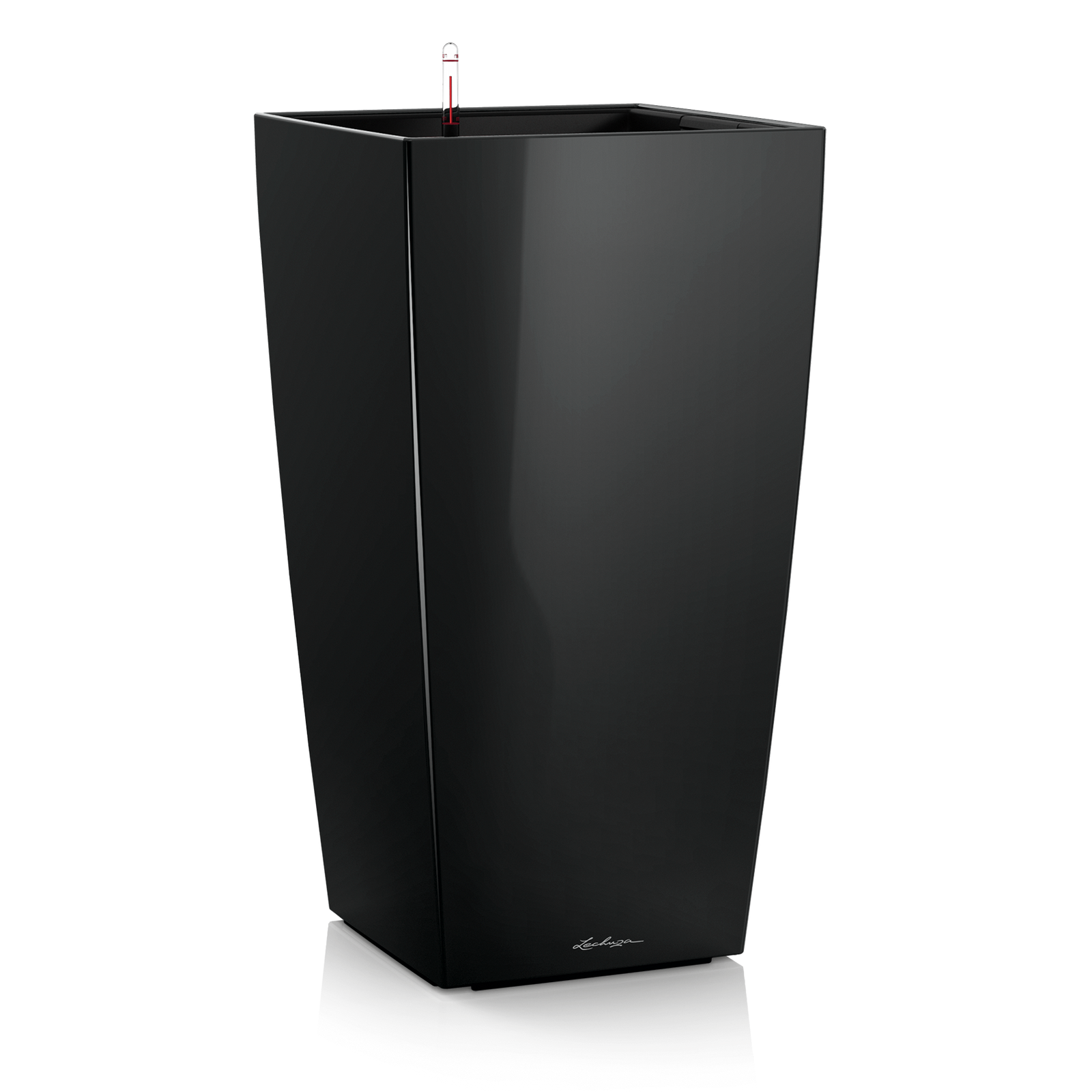 Lechuza Cubico Plant Containers - Black