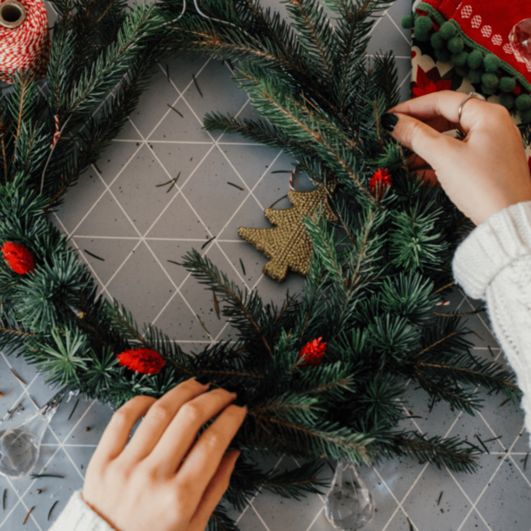 Feeling Festive with DIY Christmas Wreath Making - Plant Store