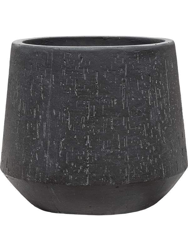 Anthracite Plant Pot (Rain Drop) Large