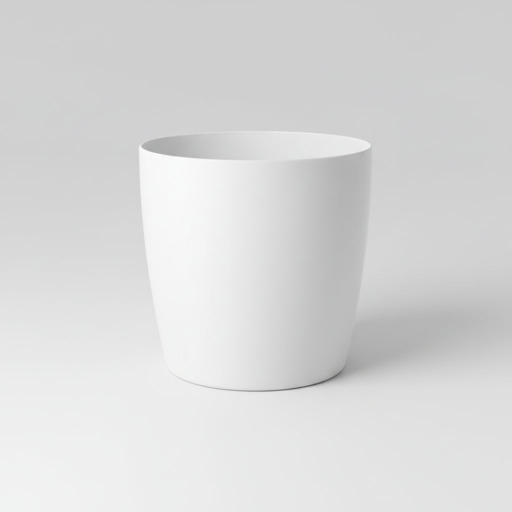Milano Matte White Pot