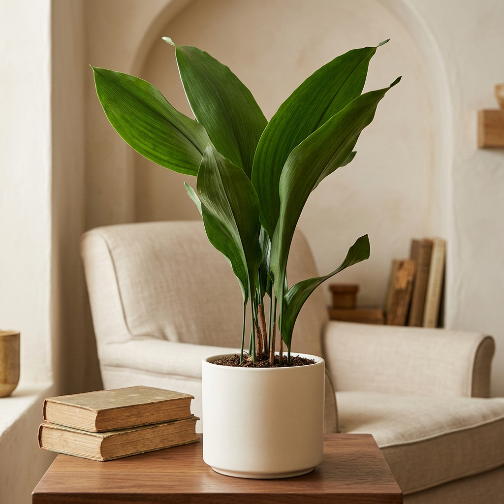 Large Aspidistra Eliator - Retro Cast Iron Plant