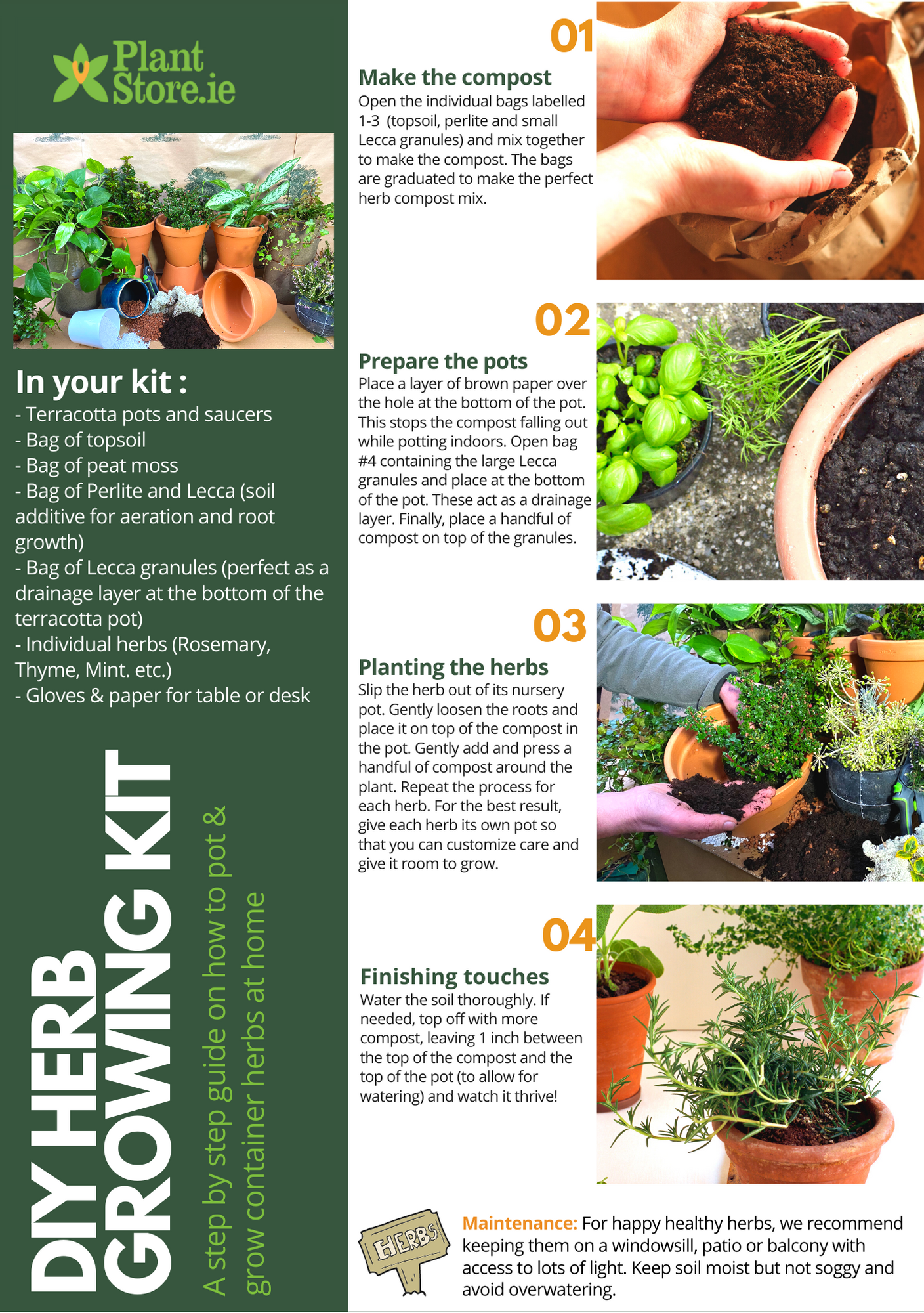 DIY Herb Growing Kit (Small)