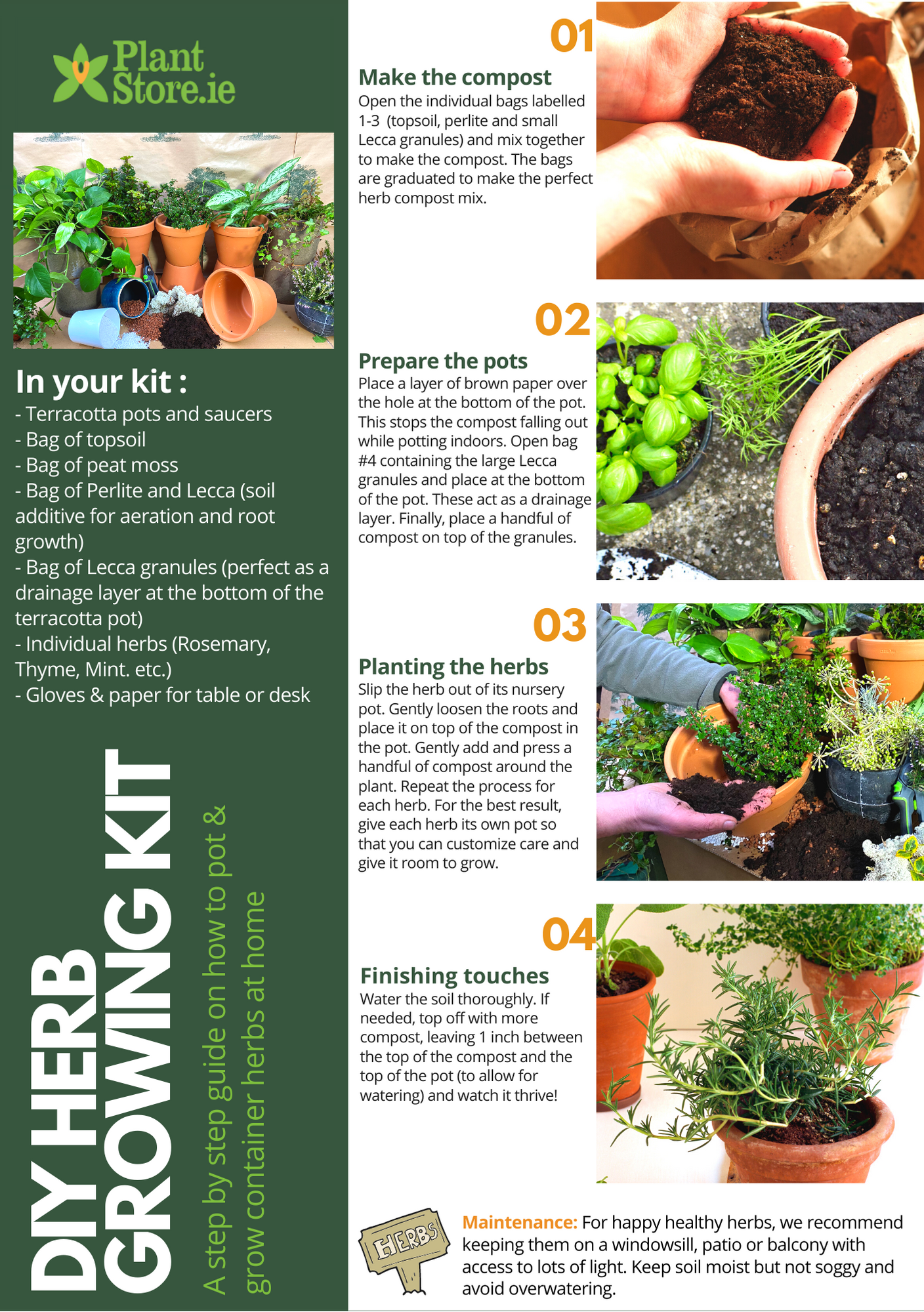 DIY Herb Growing Kit (Medium)