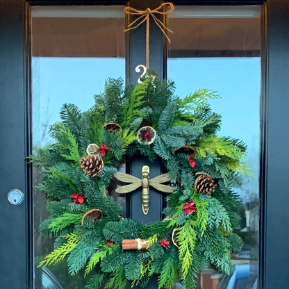 DIY Deluxe Christmas Wreath Kit
